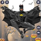 Flying Bat Robot Car Transform Game