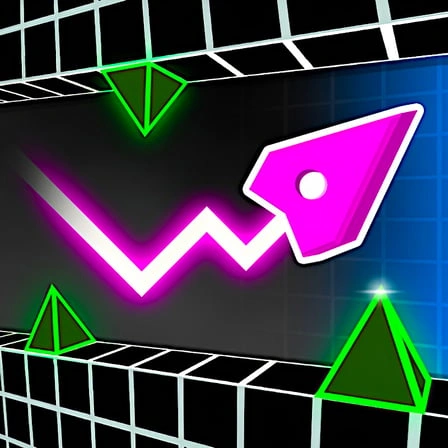 Geometry Vibes 3D Icon