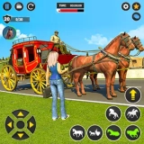 Horse Cart Transport Taxi Game